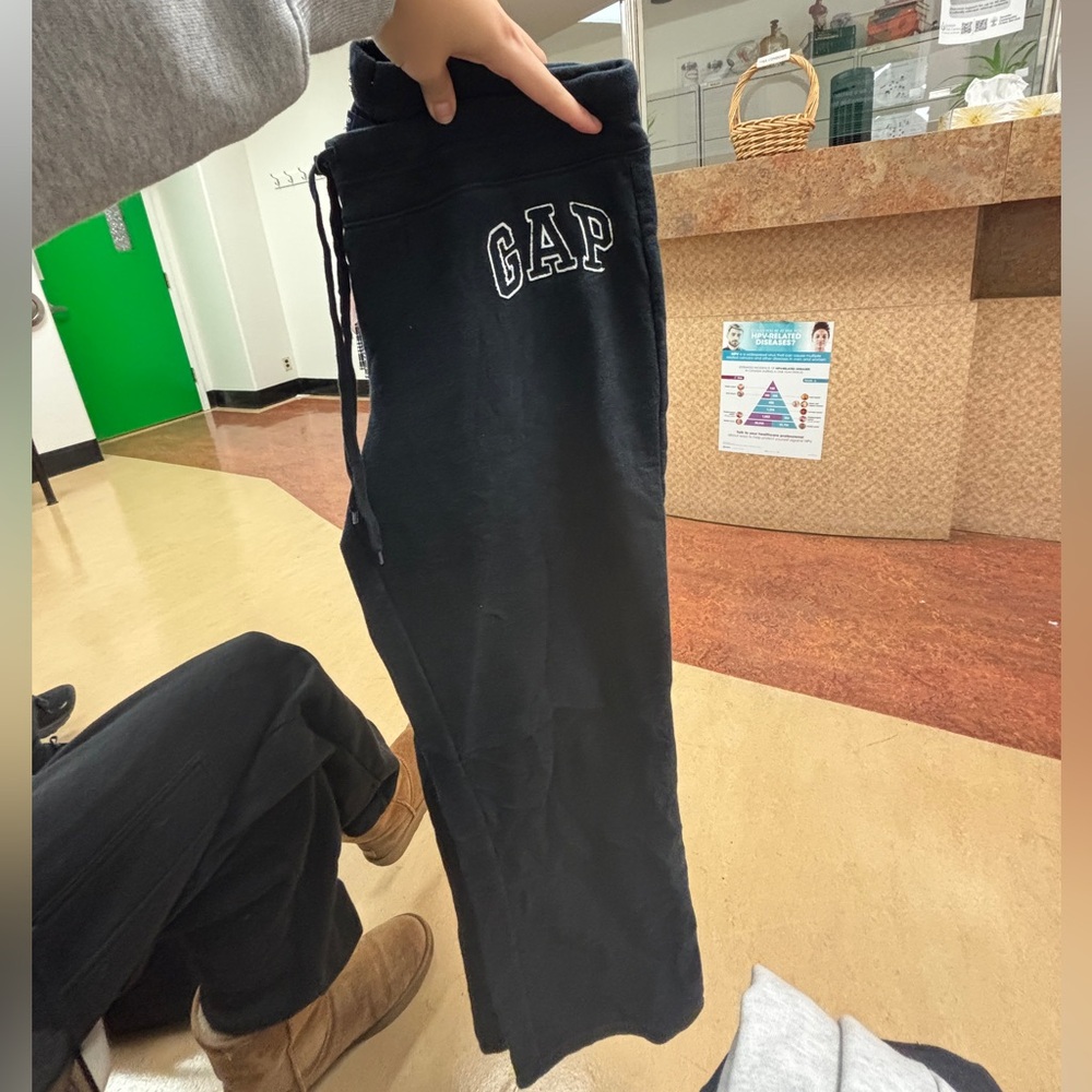 Vintage GAP Navy Wide Leg Sweatpants